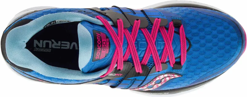 Saucony Women s Triumph ISO 2 Blue Pink UK 5